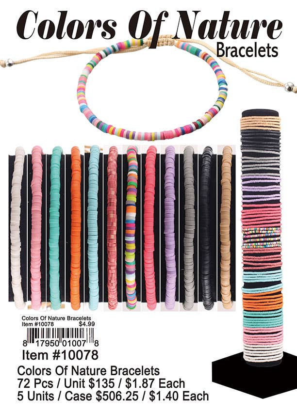 Colors Of Nature Bracelets