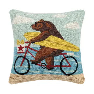 Pillow Bear Surfing California Hook