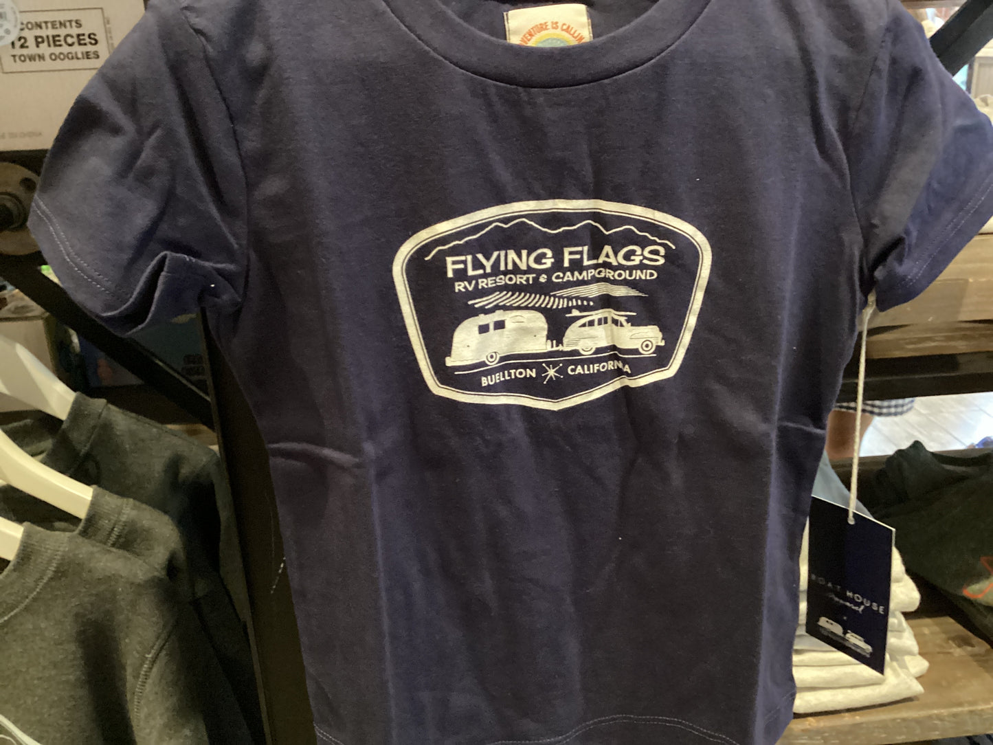 BHA- Kids t shirt Logo Navy