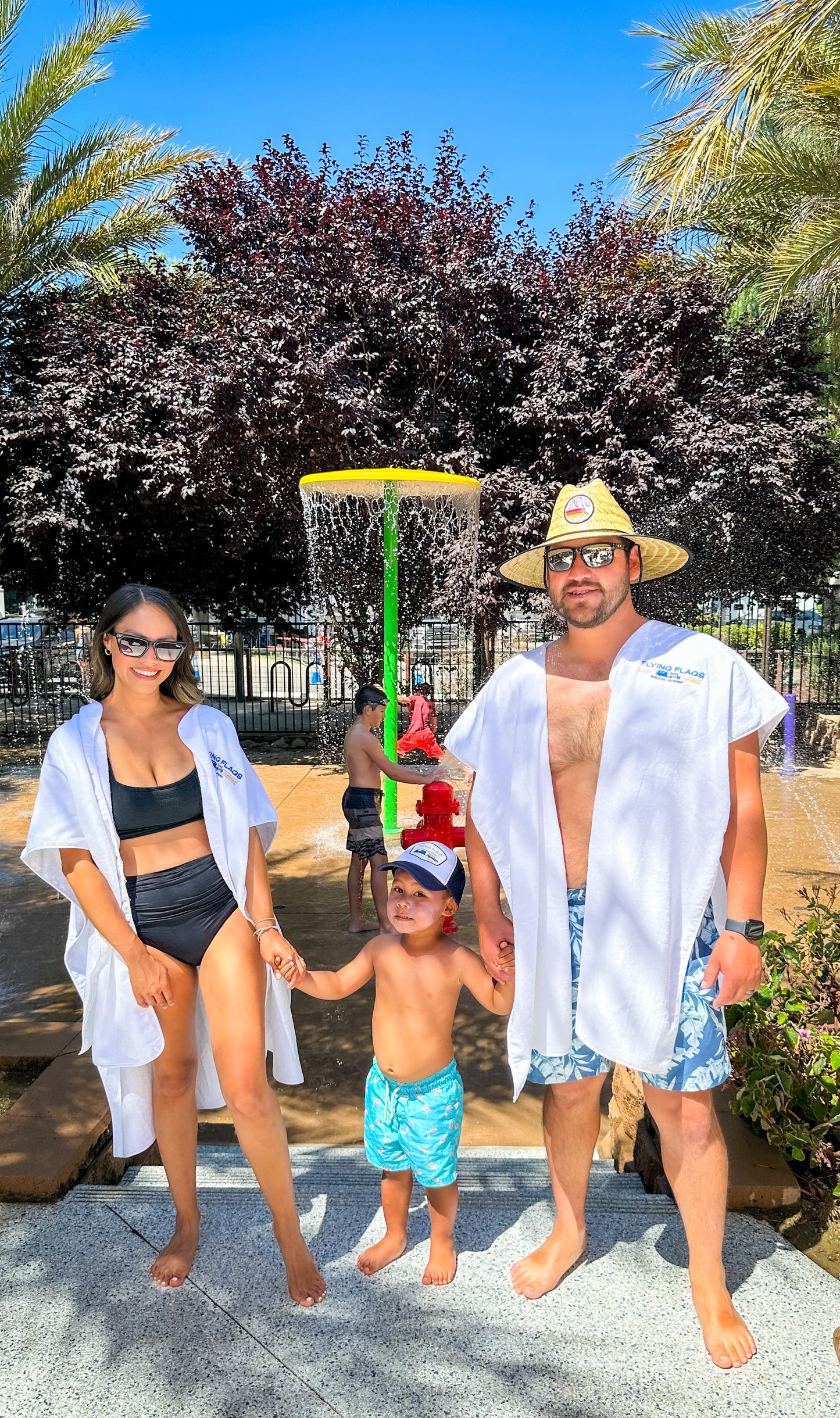 Flying Flags Logo-Towel Adult