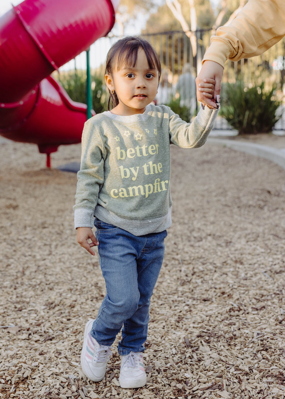 Better by the Campfire Kids Sweatshirt