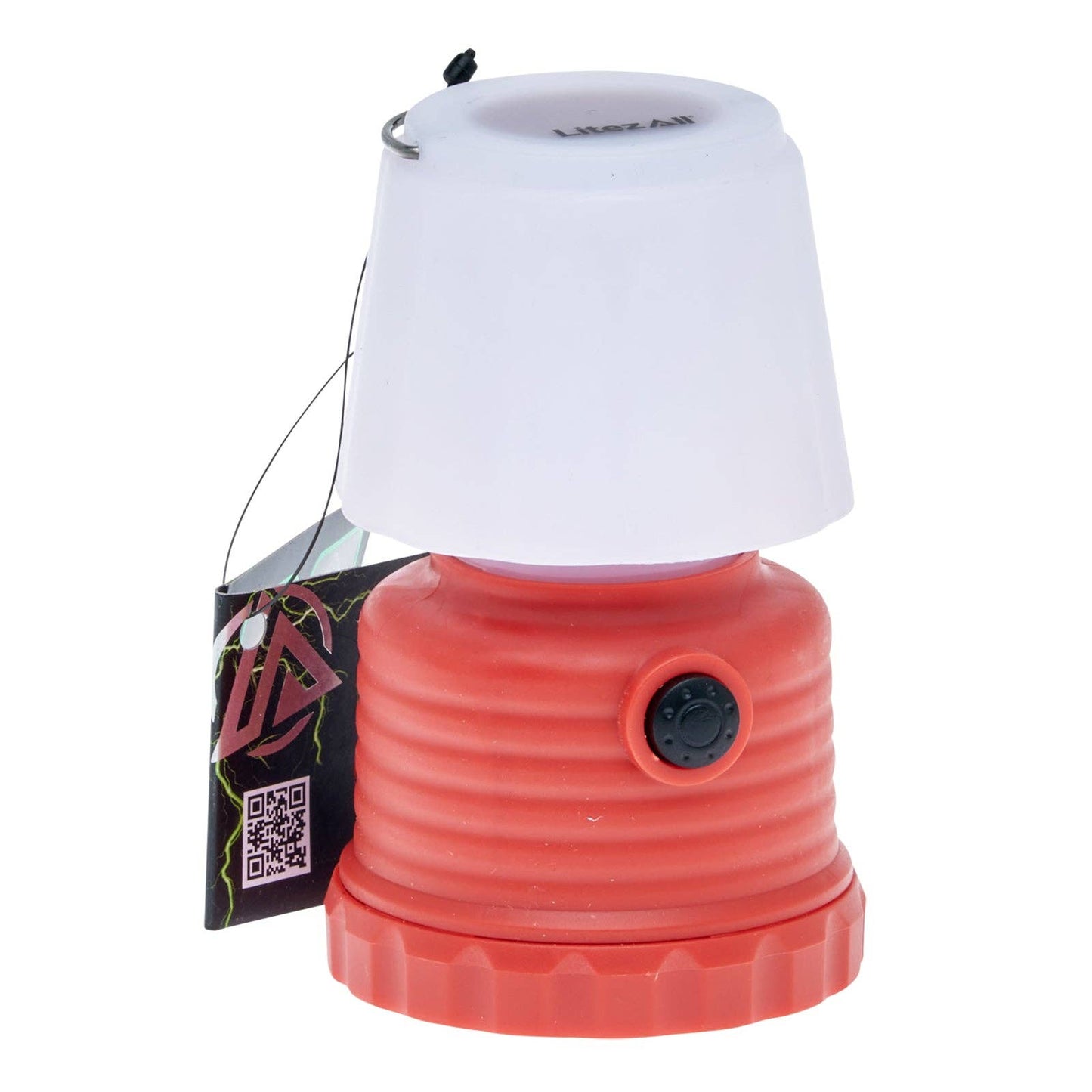 LitezAll Mini LED Lantern with White or Simulated Flame