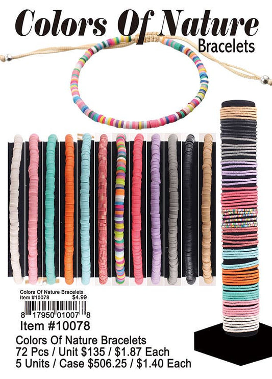 Colors Of Nature Bracelets