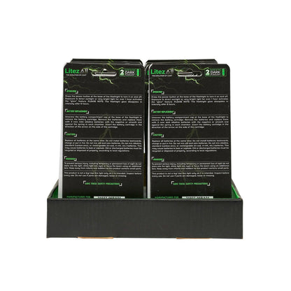 LitezAll Glow In the Dark Flashlight 2 Pack