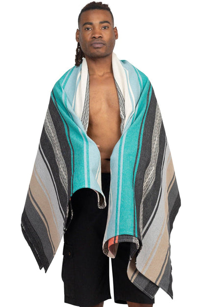 Serape Stripe Beach Blanket