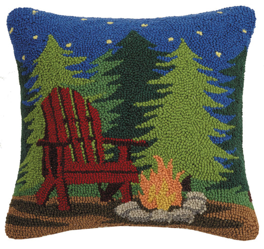 Pillow Campfire Scene Hook Pillow