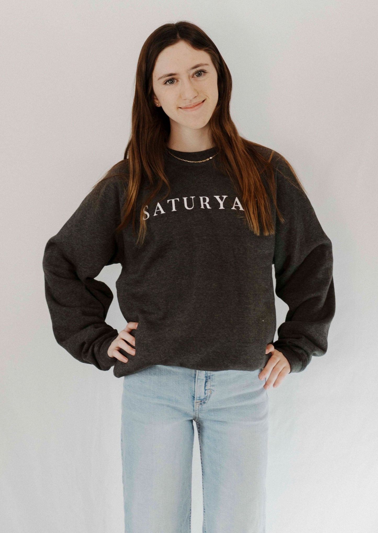 Saturyay  gray Sweatshirt