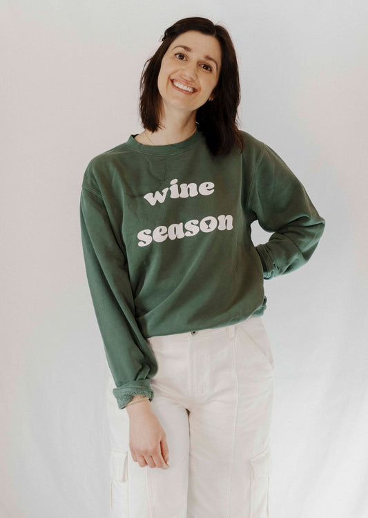 Wine Season Sweatshirt