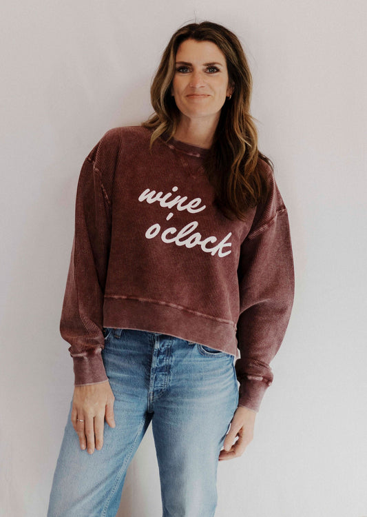 Wine O'Clock Sweatshirt